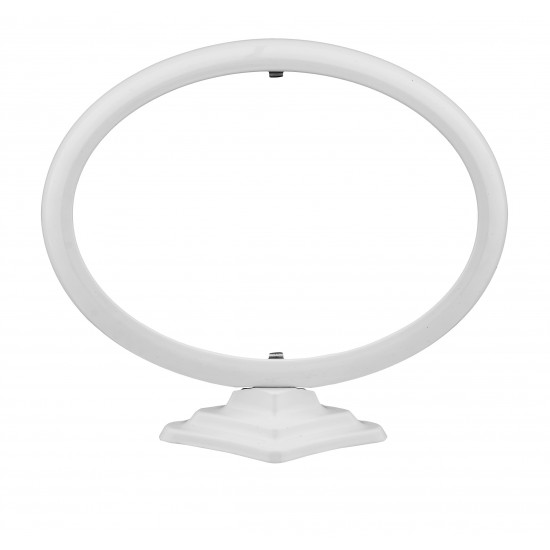 ΚΟΡΝΙΖΑ ΑΛΟΥΜΙΝΙΟΥ ΟΒΑΛ ΜΕ ΒΑΣΗ ΛΕΙΑ ΟΡΙΖΟΝΤΙΑ-L