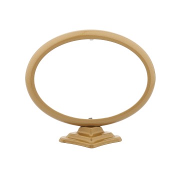 ΚΟΡΝΙΖΑ ΑΛΟΥΜΙΝΙΟΥ ΟΒΑΛ ΛΕΙΑ ΜΕ ΒΑΣΗ ΟΡΙΖΟΝΤΙΑ-BR