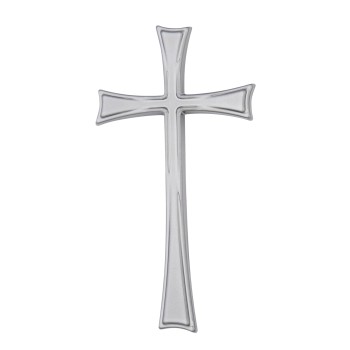 ΣΤΑΥΡΟΣ ΚΟΙΜΗΤΗΡΙΟΥ ΑΛΟΥΜΙΝΙΟΥ ΜΙΚΡΟΣ ΧΩΡΙΣ ΣΩΜΑ ΚΑΙ ΣΠΑΣΤΕΣ ΑΚΡΕΣ-NM