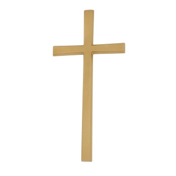 ΣΤΑΥΡΟΣ ΚΟΙΜΗΤΗΡΙΟΥ ΑΛΟΥΜΙΝΙΟΥ ΜΕΣΑΙΟΣ ΧΩΡΙΣ ΣΩΜΑ ΚΑΙ ΙΣΙΕΣ ΑΚΡΕΣ-BR