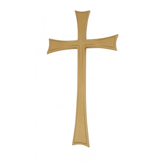 ΣΤΑΥΡΟΣ ΚΟΙΜΗΤΗΡΙΟΥ ΑΛΟΥΜΙΝΙΟΥ ΜΕΣΑΙΟΣ ΧΩΡΙΣ ΣΩΜΑ ΚΑΙ ΣΠΑΣΤΕΣ ΑΚΡΕΣ-BR