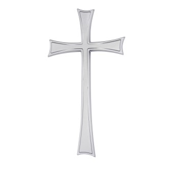 ΣΤΑΥΡΟΣ ΚΟΙΜΗΤΗΡΙΟΥ ΑΛΟΥΜΙΝΙΟΥ ΜΕΣΑΙΟΣ ΧΩΡΙΣ ΣΩΜΑ ΚΑΙ ΣΠΑΣΤΕΣ ΑΚΡΕΣ-NM