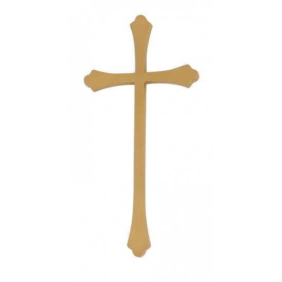 ΣΤΑΥΡΟΣ ΚΟΙΜΗΤΗΡΙΟΥ ΑΛΟΥΜΙΝΙΟΥ ΜΕΣΑΙΟΣ ΧΩΡΙΣ ΣΩΜΑ ΚΑΙ ΟΒΑΛ ΑΚΡΕΣ-BR