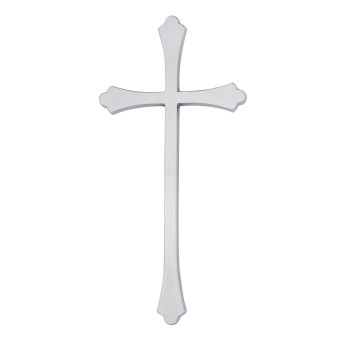 ΣΤΑΥΡΟΣ ΚΟΙΜΗΤΗΡΙΟΥ ΑΛΟΥΜΙΝΙΟΥ ΜΕΣΑΙΟΣ ΧΩΡΙΣ ΣΩΜΑ ΚΑΙ ΟΒΑΛ ΑΚΡΕΣ-NM