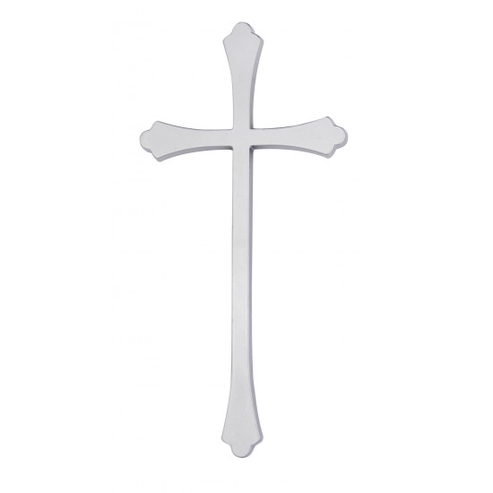 ΣΤΑΥΡΟΣ ΚΟΙΜΗΤΗΡΙΟΥ ΑΛΟΥΜΙΝΙΟΥ ΜΕΣΑΙΟΣ ΧΩΡΙΣ ΣΩΜΑ ΚΑΙ ΟΒΑΛ ΑΚΡΕΣ-NM