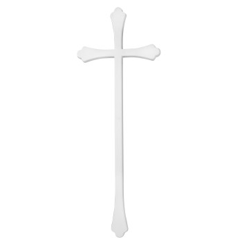 ΣΤΑΥΡΟΣ ΚΟΙΜΗΤΗΡΙΟΥ ΑΛΟΥΜΙΝΙΟΥ ΜΕΓΑΛΟΣ ΧΩΡΙΣ ΣΩΜΑ ΛΕΠΤΟΣ ΜΕ ΟΒΑΛ ΑΚΡΕΣ-L