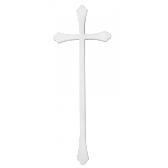 ΣΤΑΥΡΟΣ ΚΟΙΜΗΤΗΡΙΟΥ ΑΛΟΥΜΙΝΙΟΥ ΜΕΓΑΛΟΣ ΧΩΡΙΣ ΣΩΜΑ ΛΕΠΤΟΣ ΜΕ ΟΒΑΛ ΑΚΡΕΣ-L