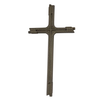 ΣΤΑΥΡΟΣ ΚΟΙΜΗΤΗΡΙΟΥ ΑΛΟΥΜΙΝΙΟΥ ΜΕΓΑΛΟΣ ΧΩΡΙΣ ΣΩΜΑ ΔΙΠΛΟΣ-GM