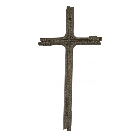 ΣΤΑΥΡΟΣ ΚΟΙΜΗΤΗΡΙΟΥ ΑΛΟΥΜΙΝΙΟΥ ΜΕΓΑΛΟΣ ΧΩΡΙΣ ΣΩΜΑ ΔΙΠΛΟΣ-GM