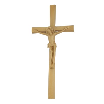 ΣΤΑΥΡΟΣ ΚΟΙΜΗΤΗΡΙΟΥ ΑΛΟΥΜΙΝΙΟΥ ΜΕΓΑΛΟΣ ΜΕ ΣΩΜΑ ΚΑΙ ΙΣΙΕΣ ΑΚΡΕΣ-BR