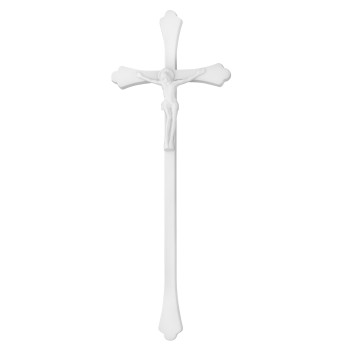 ΣΤΑΥΡΟΣ ΚΟΙΜΗΤΗΡΙΟΥ ΑΛΟΥΜΙΝΙΟΥ ΜΕΓΑΛΟΣ ΜΕ ΣΩΜΑ ΛΕΠΤΟΣ ΜΕ ΟΒΑΛ ΑΚΡΕΣ-L