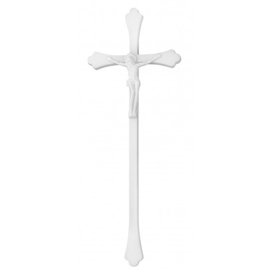 ΣΤΑΥΡΟΣ ΚΟΙΜΗΤΗΡΙΟΥ ΑΛΟΥΜΙΝΙΟΥ ΜΕΓΑΛΟΣ ΜΕ ΣΩΜΑ ΛΕΠΤΟΣ ΜΕ ΟΒΑΛ ΑΚΡΕΣ-L