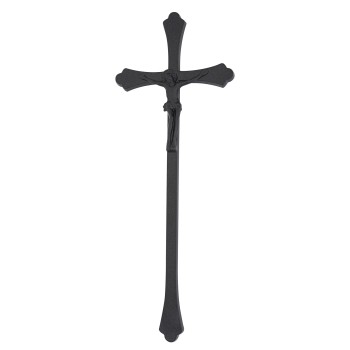 ΣΤΑΥΡΟΣ ΚΟΙΜΗΤΗΡΙΟΥ ΑΛΟΥΜΙΝΙΟΥ ΜΕΓΑΛΟΣ ΜΕ ΣΩΜΑ ΛΕΠΤΟΣ ΜΕ ΟΒΑΛ ΑΚΡΕΣ-M