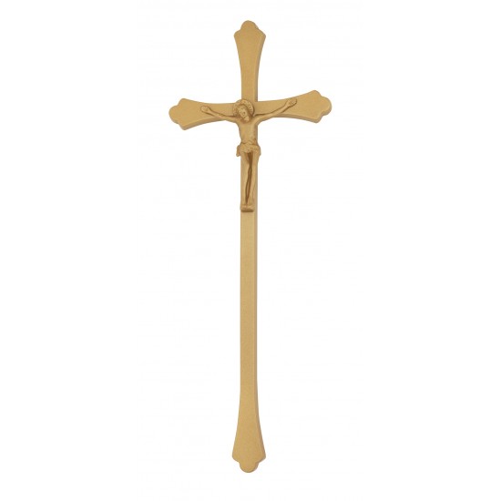 ΣΤΑΥΡΟΣ ΚΟΙΜΗΤΗΡΙΟΥ ΑΛΟΥΜΙΝΙΟΥ ΜΕΓΑΛΟΣ ΜΕ ΣΩΜΑ ΛΕΠΤΟΣ ΜΕ ΟΒΑΛ ΑΚΡΕΣ-BR