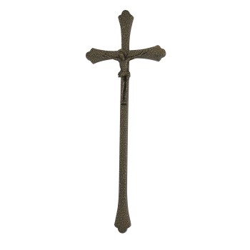 ΣΤΑΥΡΟΣ ΚΟΙΜΗΤΗΡΙΟΥ ΑΛΟΥΜΙΝΙΟΥ ΜΕΓΑΛΟΣ ΜΕ ΣΩΜΑ ΛΕΠΤΟΣ ΜΕ ΟΒΑΛ ΑΚΡΕΣ-GM