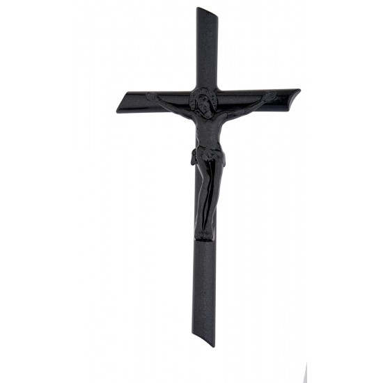 ΣΤΑΥΡΟΣ ΚΟΙΜΗΤΗΡΙΟΥ ΑΛΟΥΜΙΝΙΟΥ ΜΕΓΑΛΟΣ ΜΕ ΣΩΜΑ ΣΤΡΟΓΓΥΛΕΜΕΝΟΣ-M