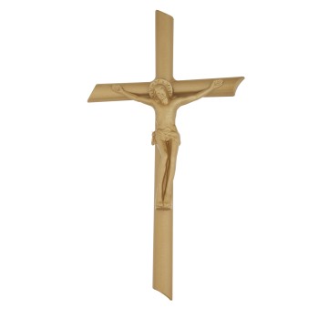 ΣΤΑΥΡΟΣ ΚΟΙΜΗΤΗΡΙΟΥ ΑΛΟΥΜΙΝΙΟΥ ΜΕΓΑΛΟΣ ΜΕ ΣΩΜΑ ΣΤΡΟΓΓΥΛΕΜΕΝΟΣ-BR