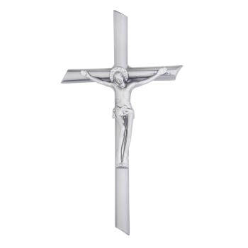 ΣΤΑΥΡΟΣ ΚΟΙΜΗΤΗΡΙΟΥ ΑΛΟΥΜΙΝΙΟΥ ΜΕΓΑΛΟΣ ΜΕ ΣΩΜΑ ΣΤΡΟΓΓΥΛΕΜΕΝΟΣ-NM