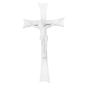 ΣΤΑΥΡΟΣ ΚΟΙΜΗΤΗΡΙΟΥ ΑΛΟΥΜΙΝΙΟΥ ΜΕΓΑΛΟΣ ΜΕ ΣΩΜΑ ΚΑΙ ΣΠΑΣΤΕΣ ΑΚΡΕΣ-L