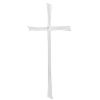 ΣΤΑΥΡΟΣ ΚΟΙΜΗΤΗΡΙΟΥ ΑΛΟΥΜΙΝΙΟΥ ΜΕΓΑΛΟΣ ΧΩΡΙΣ ΣΩΜΑ ΚΑΙ ΣΠΑΣΤΕΣ ΑΚΡΕΣ-L