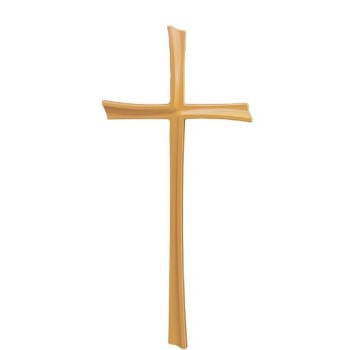 ΣΤΑΥΡΟΣ ΚΟΙΜΗΤΗΡΙΟΥ ΑΛΟΥΜΙΝΙΟΥ ΜΕΓΑΛΟΣ ΧΩΡΙΣ ΣΩΜΑ ΚΑΙ ΣΠΑΣΤΕΣ ΑΚΡΕΣ-BR