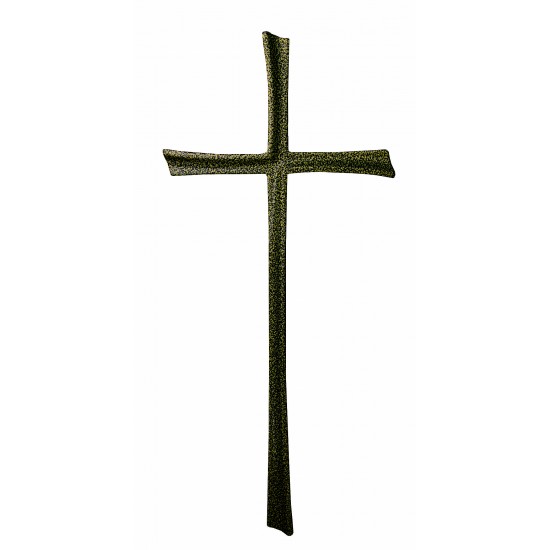 ΣΤΑΥΡΟΣ ΚΟΙΜΗΤΗΡΙΟΥ ΑΛΟΥΜΙΝΙΟΥ ΜΕΓΑΛΟΣ ΧΩΡΙΣ ΣΩΜΑ ΚΑΙ ΣΠΑΣΤΕΣ ΑΚΡΕΣ-GM