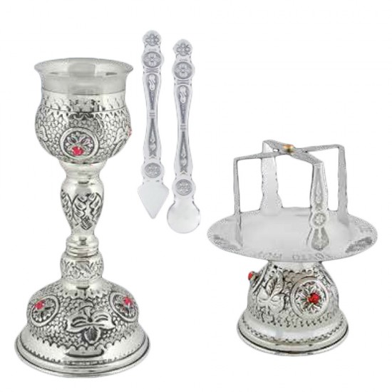 ΔΙΣΚΟΠΟΤΗΡΟ ΒΥΖΑΝΤΙΝΟ ΕΠΑΡΓΥΡΟ ΠΕΤΡΑ ΚΟΚΚΙΝΗ ΠΑΤΙΝΑ 250 ml 