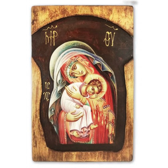 ΕΙΚΟΝΕΣ ΑΝΑΓΛΥΦΕΣ - ΠΑΝΑΓΙΑ ΜΕ ΧΡΙΣΤΟ