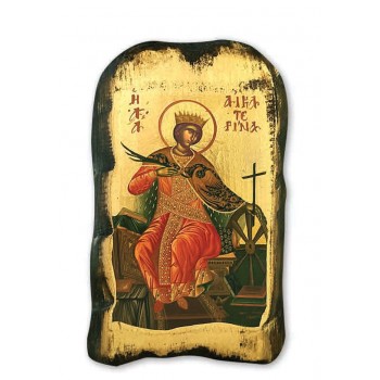 ΕΙΚΟΝΕΣ ΚΕΡΩΜΕΝΕΣ - ΑΓΙΑ ΑΙΚΑΤΕΡΙΝΑ