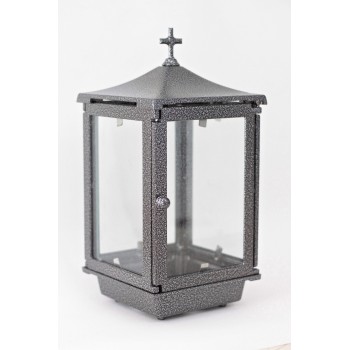 ΚΑΝΤΗΛΙ ΚΟΙΜΗΤΗΡΙΟΥ ΑΛΟΥΜΙΝΙΟΥ ΤΕΤΡΑΠΛΕΥΡΟ ΜΕ ΣΤΑΥΡΟ-SM