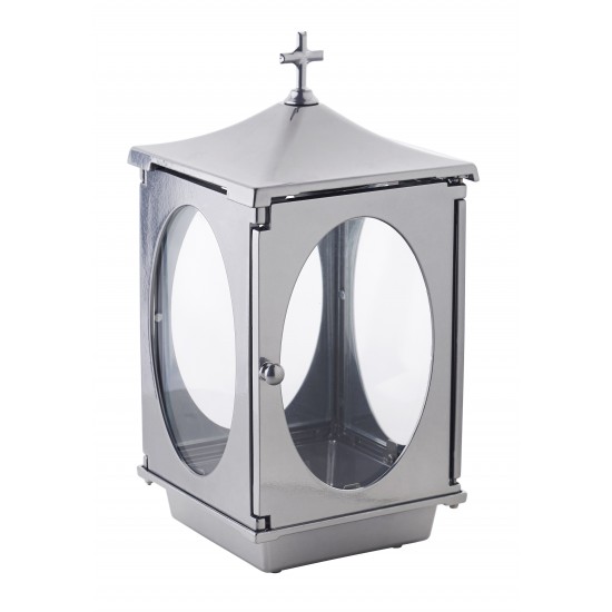 ΚΑΝΤΗΛΙ ΚΟΙΜΗΤΗΡΙΟΥ ΑΛΟΥΜΙΝΙΟΥ ΤΕΤΡΑΠΛΕΥΡΟ ΜΕ ΟΒΑΛ ΤΖΑΜΙ-NM