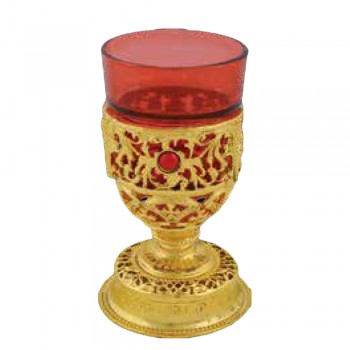 ΑΚΟΙΜΗΤΗ ΚΑΝΤΗΛΑ ΕΠΙΧΡΥΣΗ ΣΚΑΛΙΣΤΗ ΠΕΤΡΑ