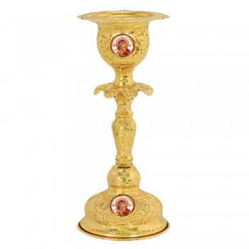 ΑΚΟΙΜΗΤΗ ΚΑΝΤΗΛΑ ΕΠΙΧΡΥΣΗ ΣΜΑΛΤΟ ΠΑΝΑΓΙΑ