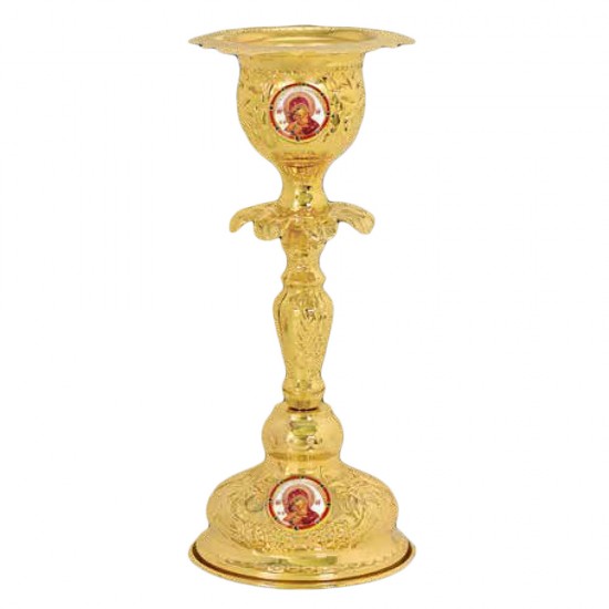 ΑΚΟΙΜΗΤΗ ΚΑΝΤΗΛΑ ΕΠΙΧΡΥΣΗ ΣΜΑΛΤΟ ΠΑΝΑΓΙΑ