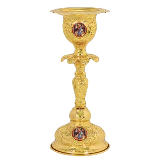 ΑΚΟΙΜΗΤΗ ΚΑΝΤΗΛΑ ΕΠΙΧΡΥΣΗ ΣΜΑΛΤΟ ΧΡΙΣΤΟ