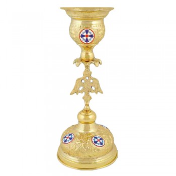 ΑΚΟΙΜΗΤΗ ΚΑΝΤΗΛΑ ΕΠΙΧΡΥΣΗ ΣΜΑΛΤΟ 