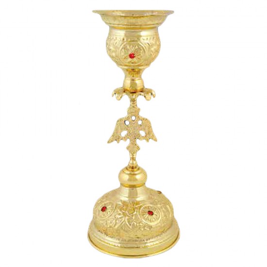 ΑΚΟΙΜΗΤΗ ΚΑΝΤΗΛΑ ΕΠΙΧΡΥΣΗ ΠΕΤΡΑ