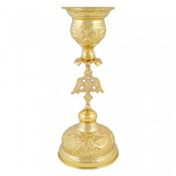 ΑΚΟΙΜΗΤΗ ΚΑΝΤΗΛΑ ΕΠΙΧΡΥΣΗ ΔΙΚΕΦΑΛΟΣ ΑΕΤΟΣ