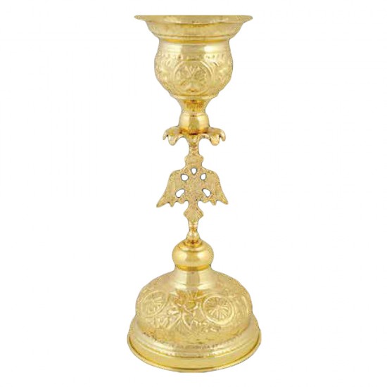 ΑΚΟΙΜΗΤΗ ΚΑΝΤΗΛΑ ΕΠΙΧΡΥΣΗ ΔΙΚΕΦΑΛΟΣ ΑΕΤΟΣ