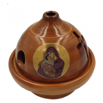  ΚΑΝΤΗΛΙ ΠΗΛΙΝΟ ΘΟΛΟΣ ΜΕ ΠΑΝΑΓΙΑ                  