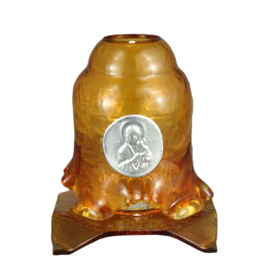 ΚΑΝΤΗΛΙ ΘΟΛΟΣ ΑΠΌ ΦΥΣΗΤΟ ΓΥΑΛΙ 