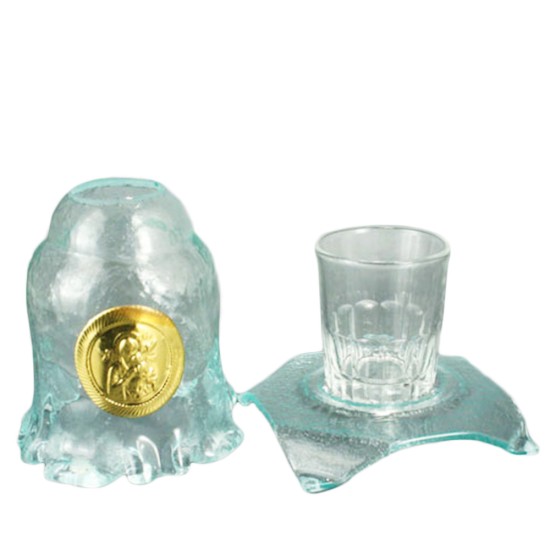 ΚΑΝΤΗΛΙ ΘΟΛΟΣ ΑΠΌ ΦΥΣΗΤΟ ΓΥΑΛΙ 