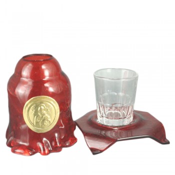 ΚΑΝΤΗΛΙ ΘΟΛΟΣ ΑΠΌ ΦΥΣΗΤΟ ΓΥΑΛΙ 