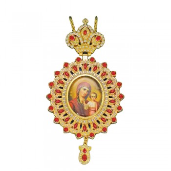 ΕΓΚΟΛΠΙΟ ΕΠΙΧΡΥΣΟ ΜΕ ΚΟΚΚΙΝΕΣ ΠΕΤΡΕΣ